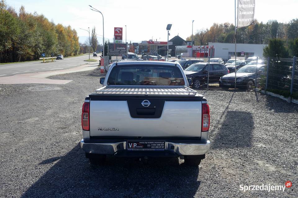Nissan Navara 25D 190 4x4 Reduktor Wyciągarka Rok produkcji 2011 Buczkowice