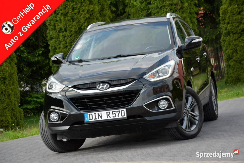 Hyundai ix35 LIFT Premium Ledy Skóry Navi Kamera relingi dachowe Ostrów Mazowiecka sprzedam