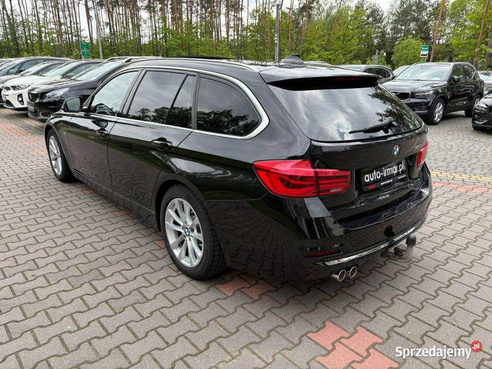 BMW 320 20d 163 Automat Luxury LED Skóry światła przeciwmgielne Lipówki
