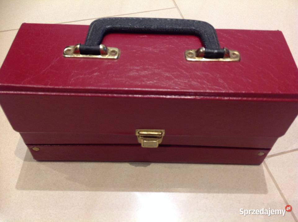 Walizka Box Etui Kuferek na Kasety 12 Dom i Ogród lubuskie Nowa Sól