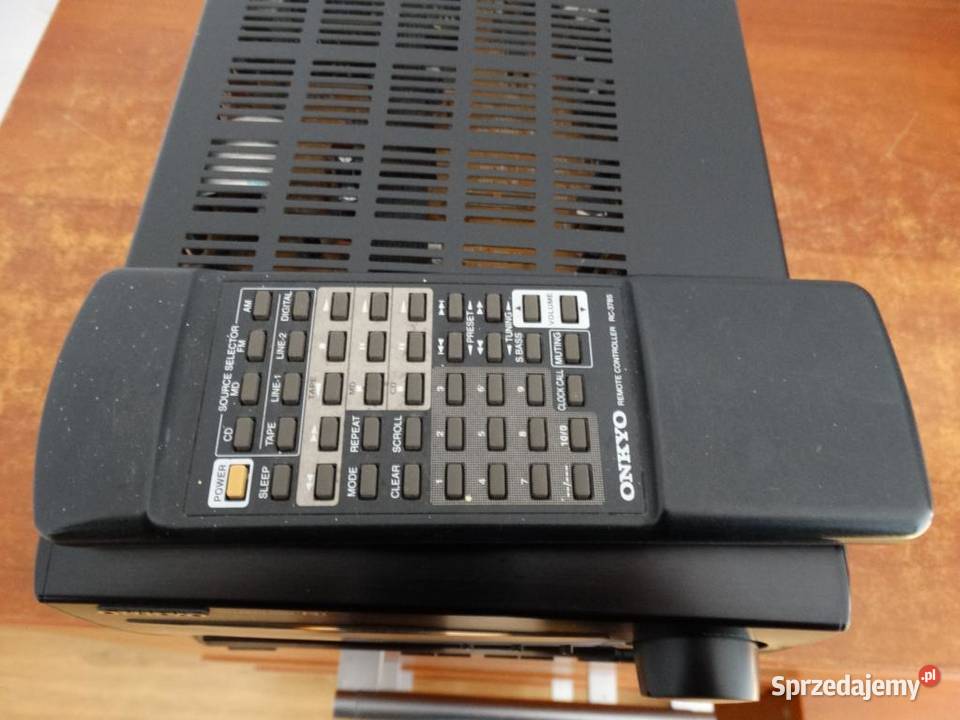 Amplituner Onkyo CR185pilot WYSYŁKA podkarpackie Jasło