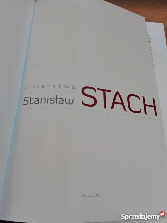 Stanisław Stach malarstwo red Olgerd Dziechciarz Gdańsk sprzedam