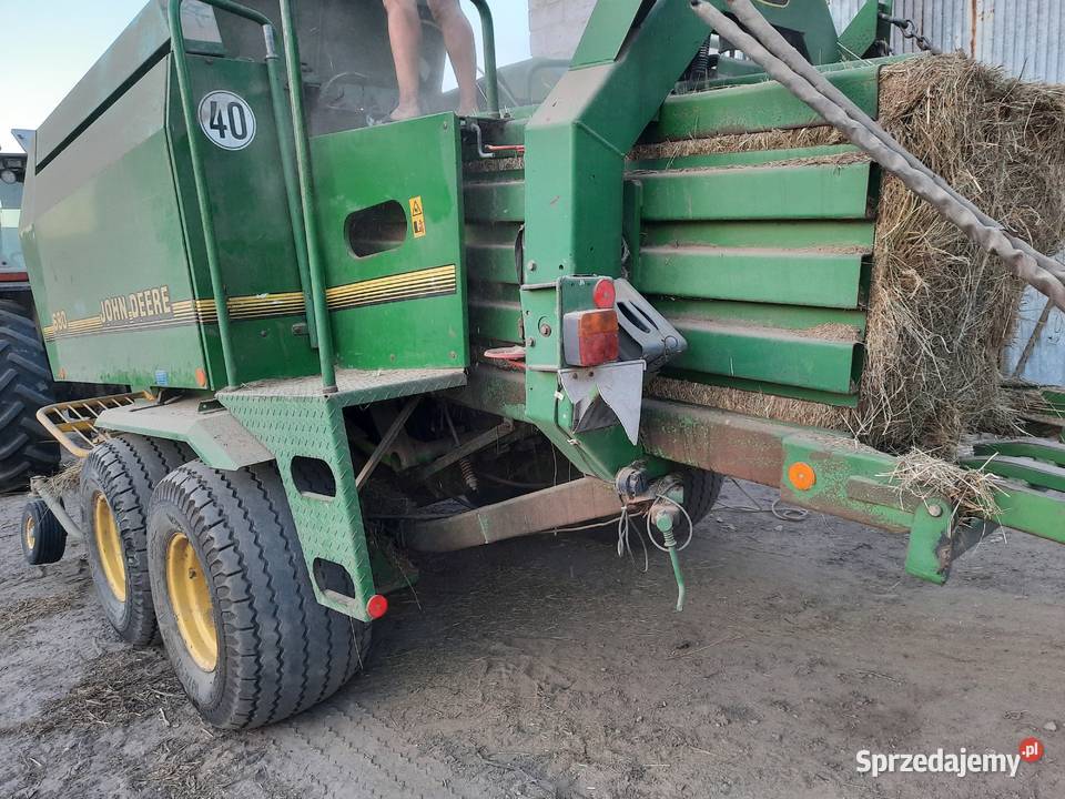 Prasa duza kostka John Deere świętokrzyskie Grodowice