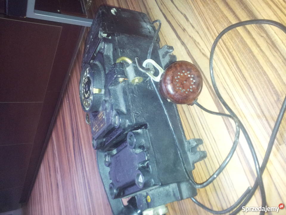 Stary kopalniany telefon działający Gdańsk