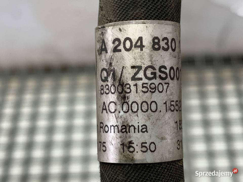 RURKA KLIMATYZACJI MERCEDES X204 21 170 0815 SUV