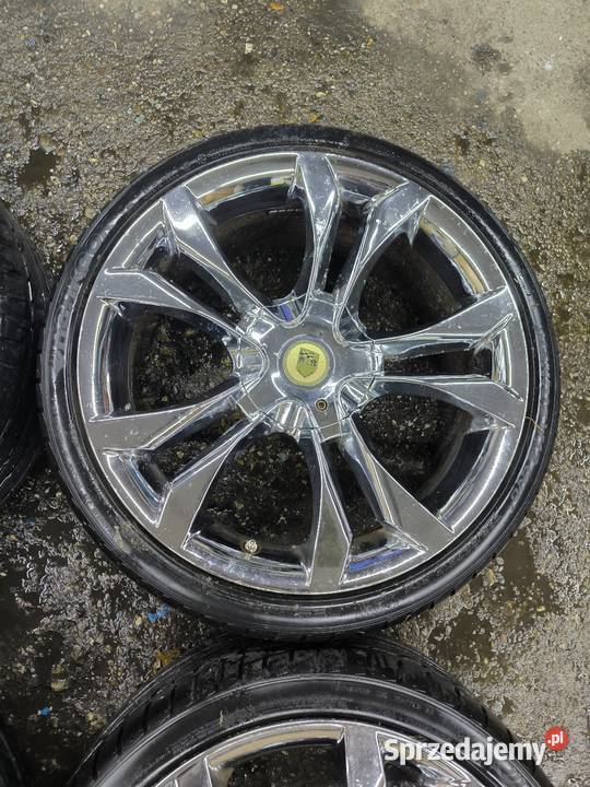 Komplet felg chromy sr 19 5x112 śląskie Jastrzębie-Zdrój