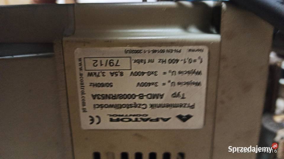 falownik AMD 37 kW AMD apator Toruń Kłodawa sprzedam