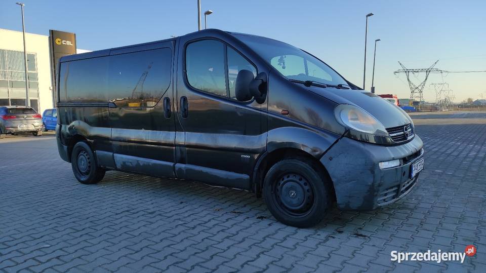Opel Vivaro 19 dCi 120 2005 6 Osobowy nieuszkodzony Chodzież