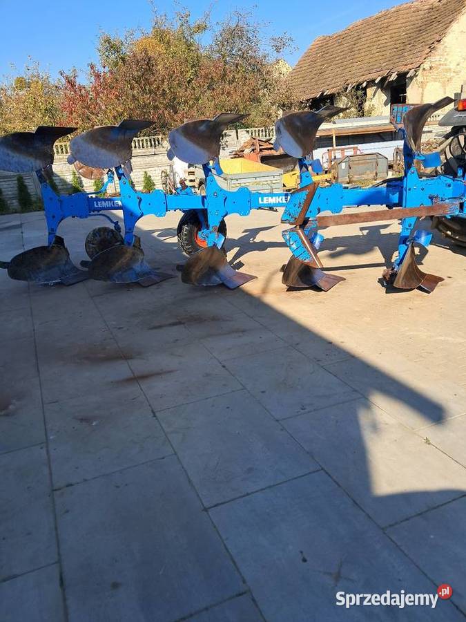 Pług lemken vario europal 8 z liniowaniem 5 Mokra