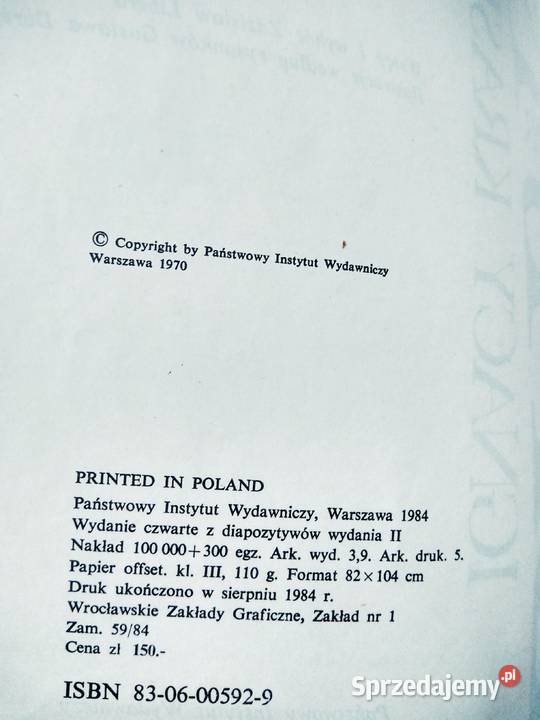 Bajki Krasicki książki prezenty Bródno Antyki, Sztuka, Kolekcje Warszawa