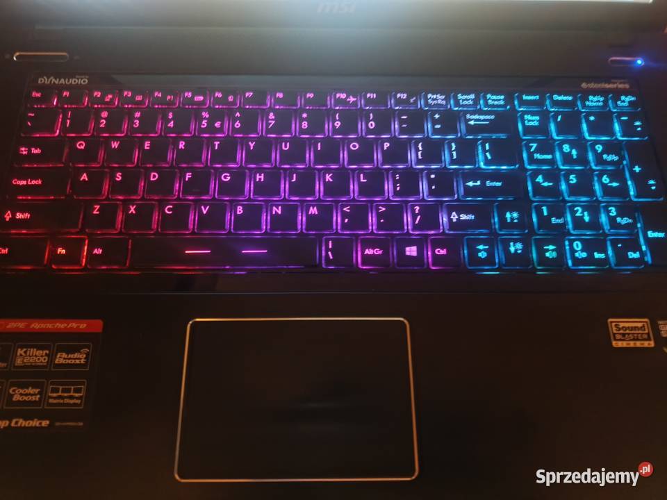 laptop gamingowy MSI Elektronika Rzeszów