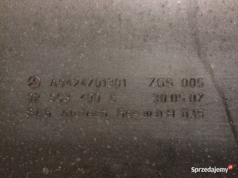 Zbiornik Paliwa Actros Axor 9424701301 400L 6990 Maszewo