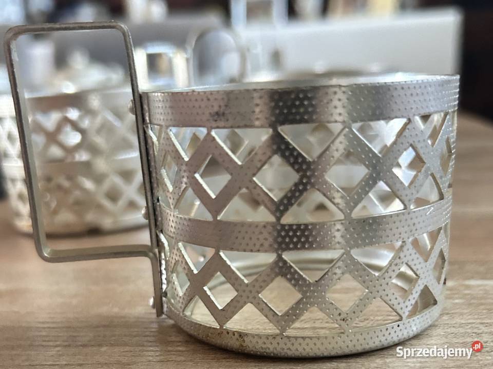 Zestaw koszyczków do szklanek PRL