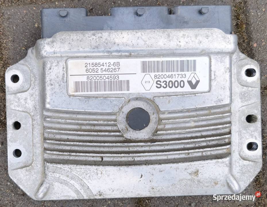Komputersterownik silnika Renault Clio 3 16 Układ elektryczny, zapłon łódzkie