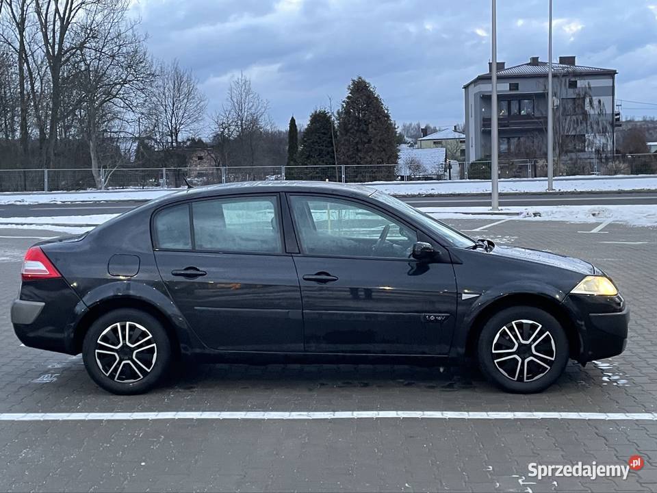 Salon Polska Pierwszy właściciel Megane Sedan 16 manualna śląskie Będzin