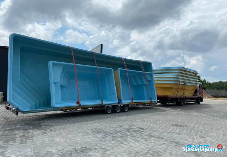 Basen ogrodowy poliestrowy CASABLANCA 54x32x155 Szydłowiec