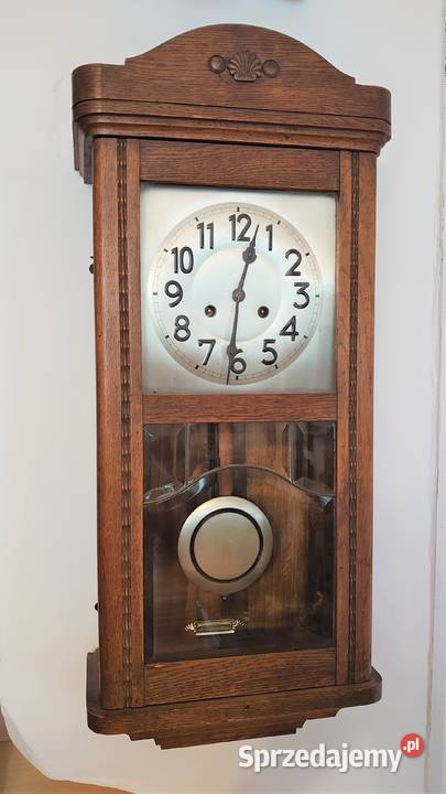 Stary zegar wiszący Junghans