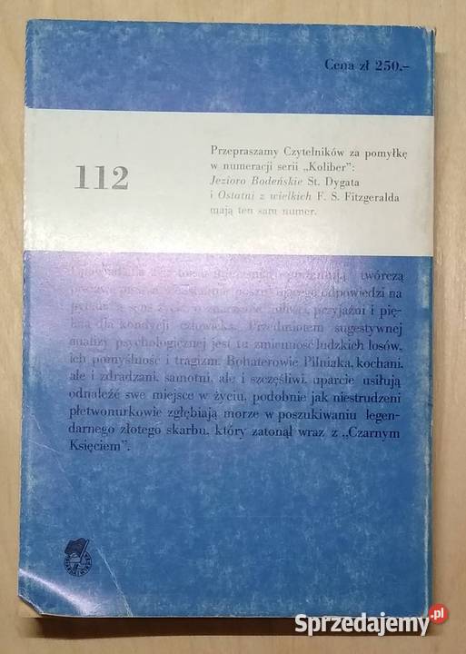 Czarny książę Borys Pilniak Gdańsk