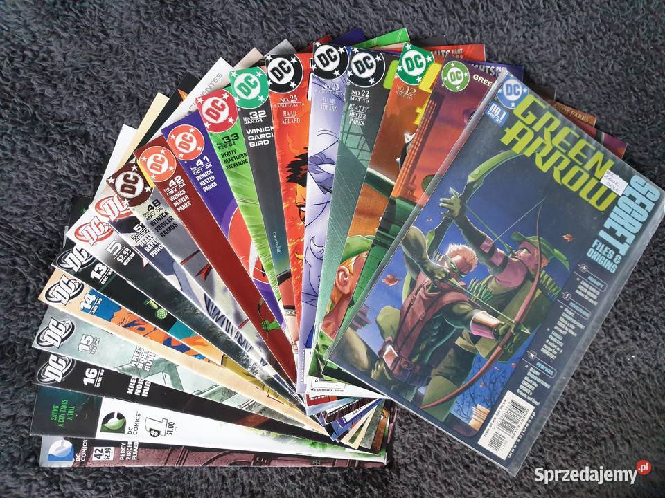 Green Arrow zestaw 19 komiksów DC USA Gdynia sprzedam