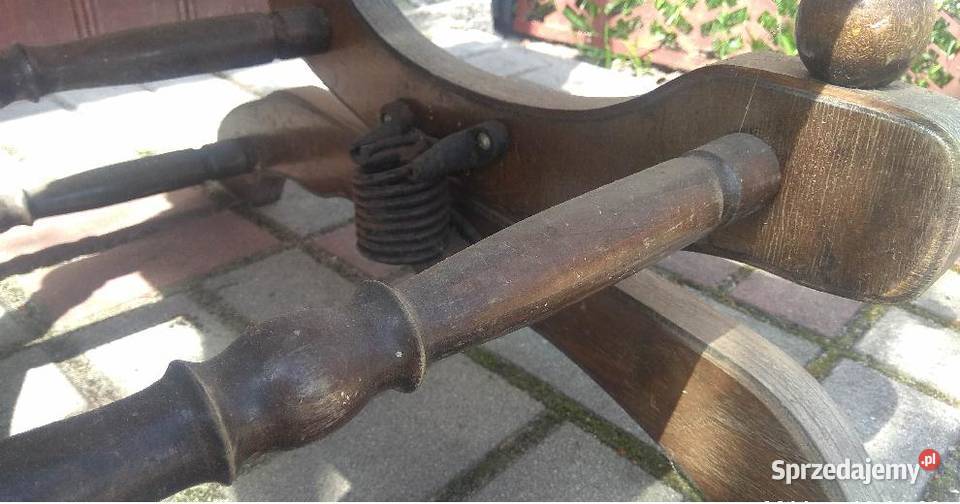 Fotel bujany stary Góra