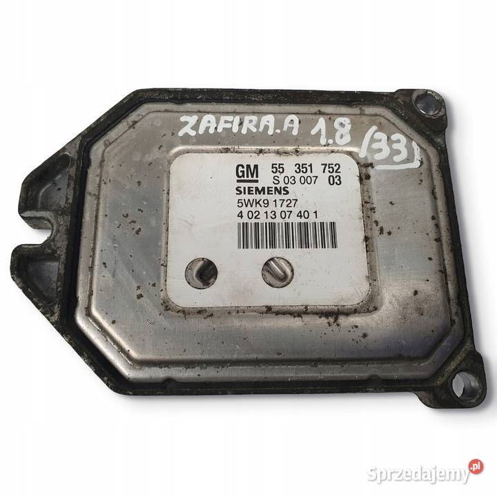 STEROWNIK SILNIKA komputer Opel Zafira A 18 16V Chełm