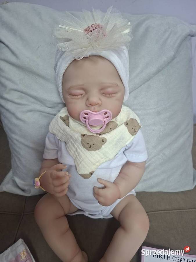 Lalka śpiący maluch Reborn Kalisz sprzedam