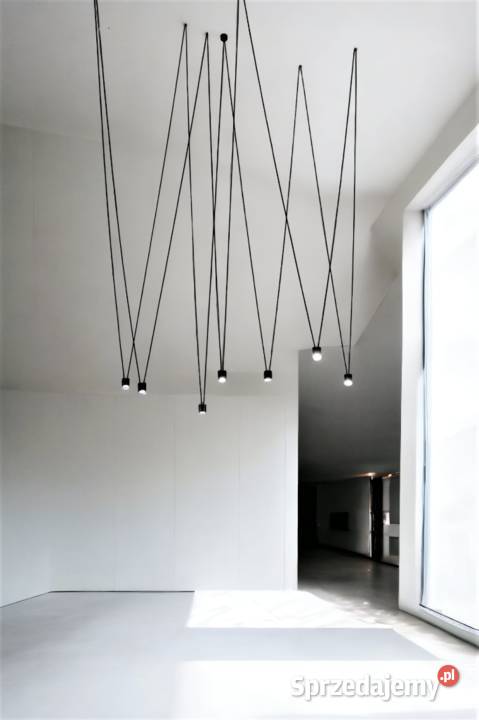 Oświetlenie na antresole designerska długa lampa Rzeszów