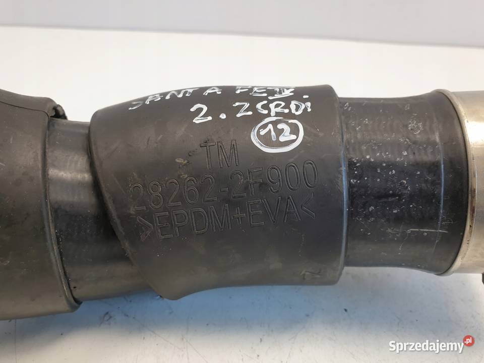 RURA INTERCOOLERA Hyundai Santa Fe IV 22 CRDI Rudka