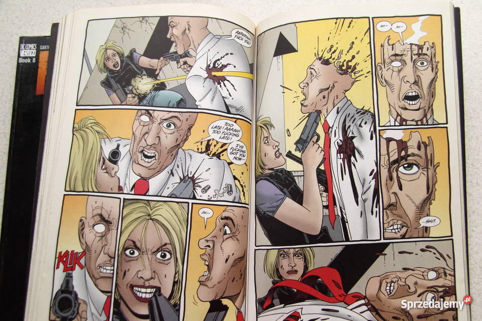 Komiks Preacher All Hells acomming Alamo Kaznodz Rok wydania 2000 Jelenia Góra