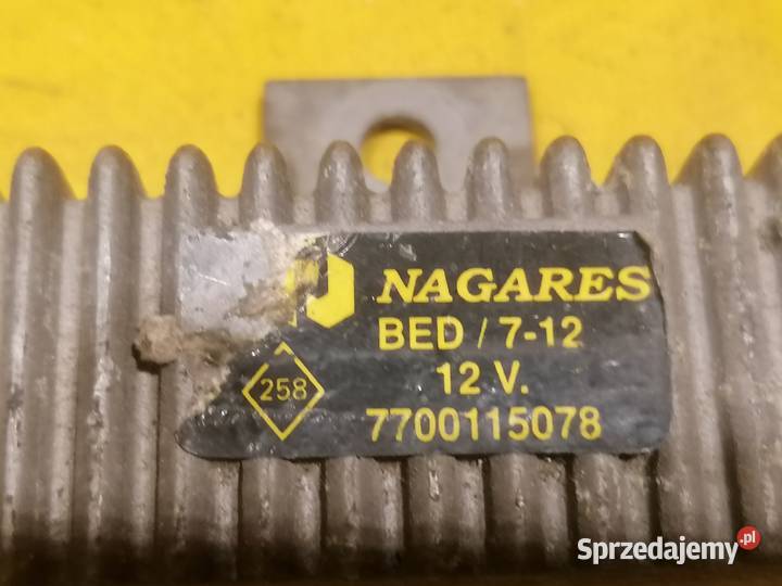 przekaźnik świec żarowych 7700115078 Nagares Przekaźniki Piotrków Trybunalski