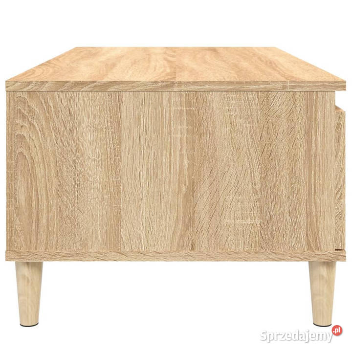 Stolik kawowy dąb sonoma 90x50x365 materiał Warszawa