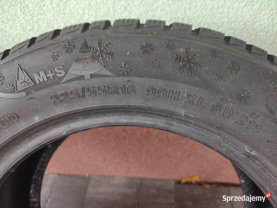 Komplet opon zimowych R16 22555 Wanli nowe Pierzchnica sprzedam