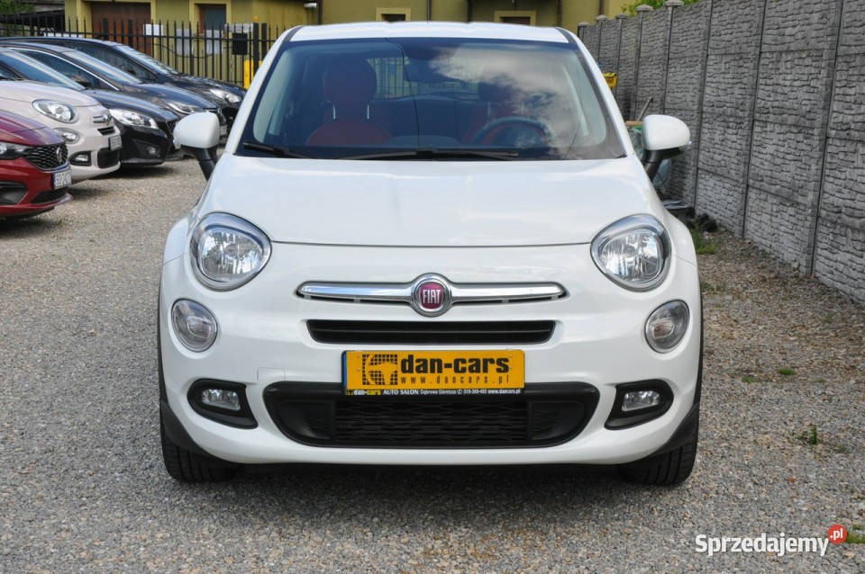 Fiat 500x 14T 140 Navi Półskóra Czujniki Dąbrowa Górnicza