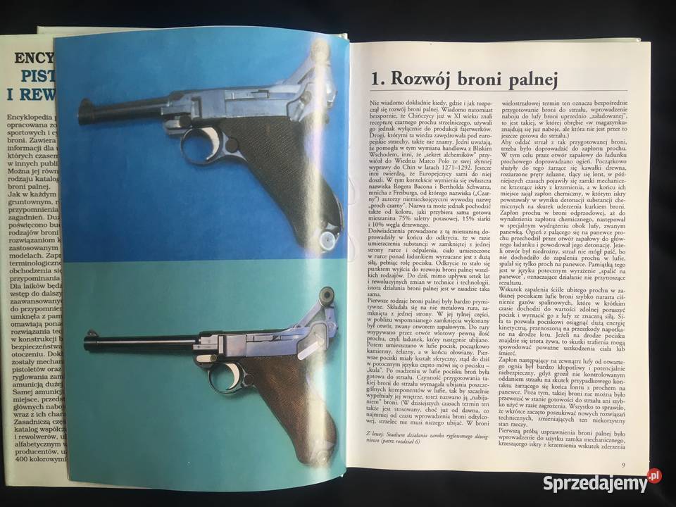 Książka broń pistolet Encyklopedia Pistoletów i Kołobrzeg