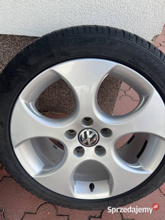 Felgi VW Golf 6 GTI 17 75J ET51 Dunlop Winter Pniewo sprzedam