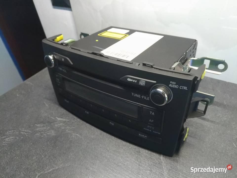 Oryginalne radio CD MP3 Toyota Auris I model