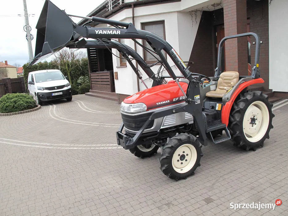 Mini Traktorek Yanmar EF220 22 4X4 Wspomaganie lubelskie Międzyrzec Podlaski