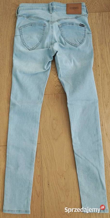 Spodnie jeansowe Big Star W24 L32 Push Up jasno niebieski Toruń