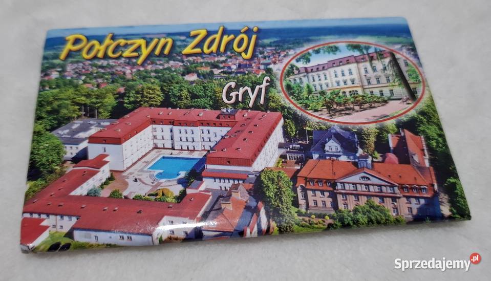 Magnes na lodówkę Połczyn Zdrój Gryf 9x55 Czeladź