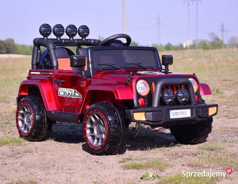 MEGA JEEP FULLTIME NAPĘD 4X4 1X12V WOLNY START Toruń