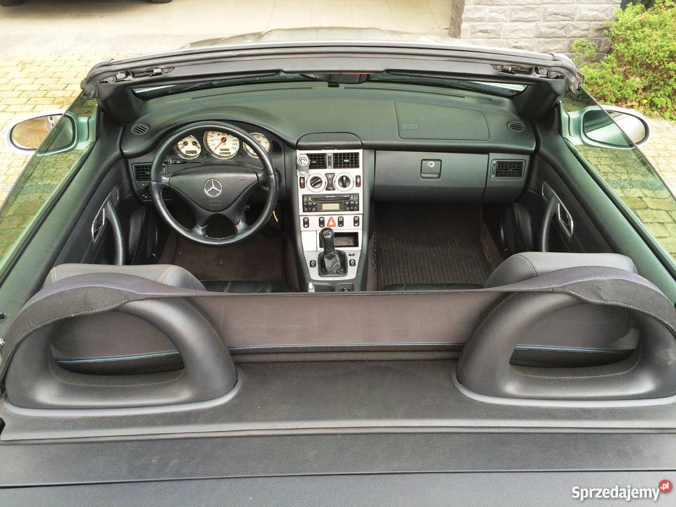 Sprzedam okazyjnie Mercedes SLK 200 cabrio 2001 garażowany mazowieckie sprzedam