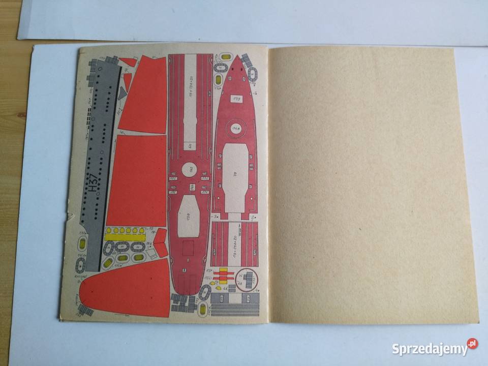 Mały Modelarz 91986 Niszczycie ORP Garland Dąbrowa Górnicza