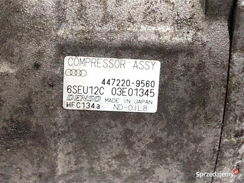 SPRĘŻARKA KLIMATYZACJI AUDI A4 B6 4472209560 20 podkarpackie