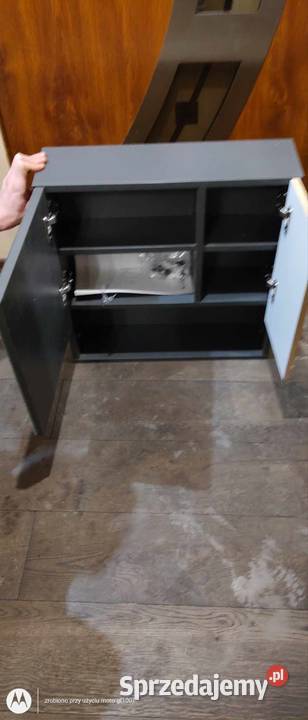 SZAFA Z LUSTREM IRMA ANTRACYT VICCO Książ Wielkopolski sprzedam