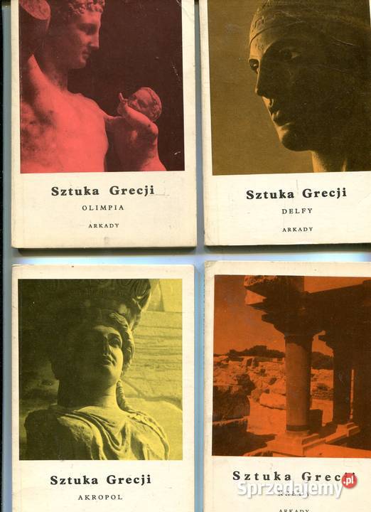 Sztua Grecji Kreta DelfyOlimpia Akropol Rok wydania 1980 Szczecin sprzedam