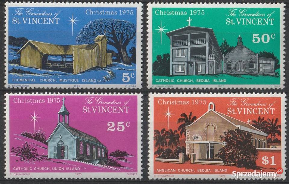 SAINT VINCENT KOŚCIOŁY 1975 CZYSTE