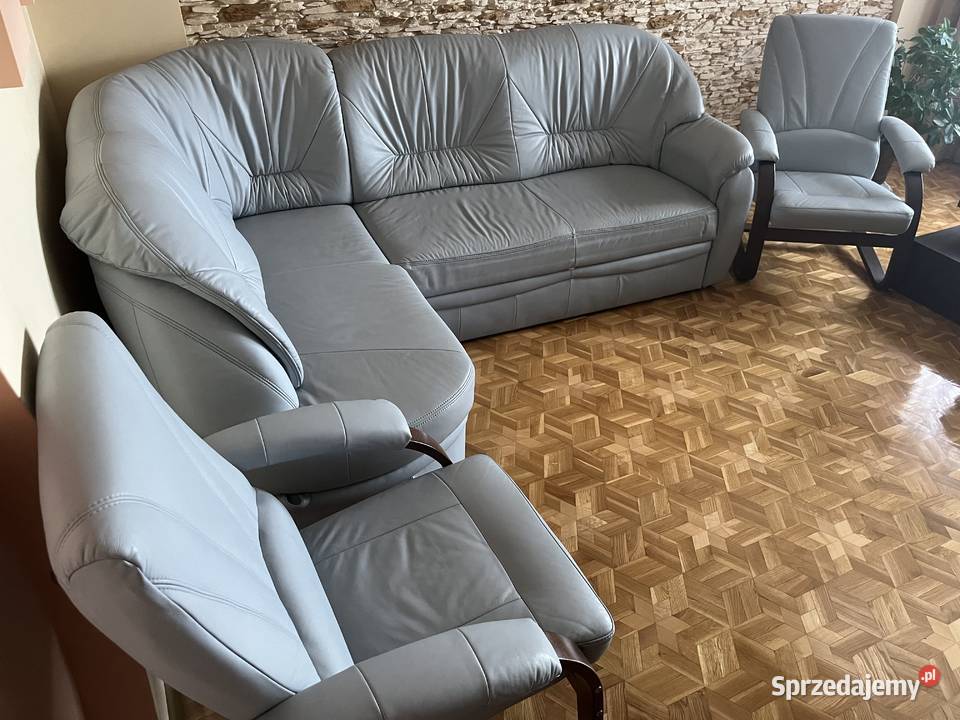 narożnik wypoczynek fotel skóra Warszawa