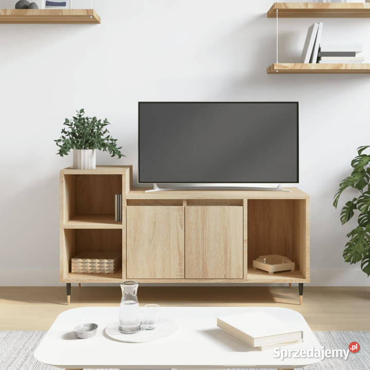Szafka pod telewizor dąb sonoma 100x35x55 Warszawa