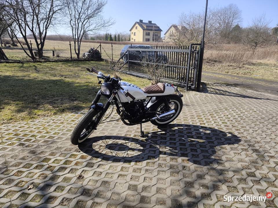 Honda 125 Custom cafe racer Kołbiel