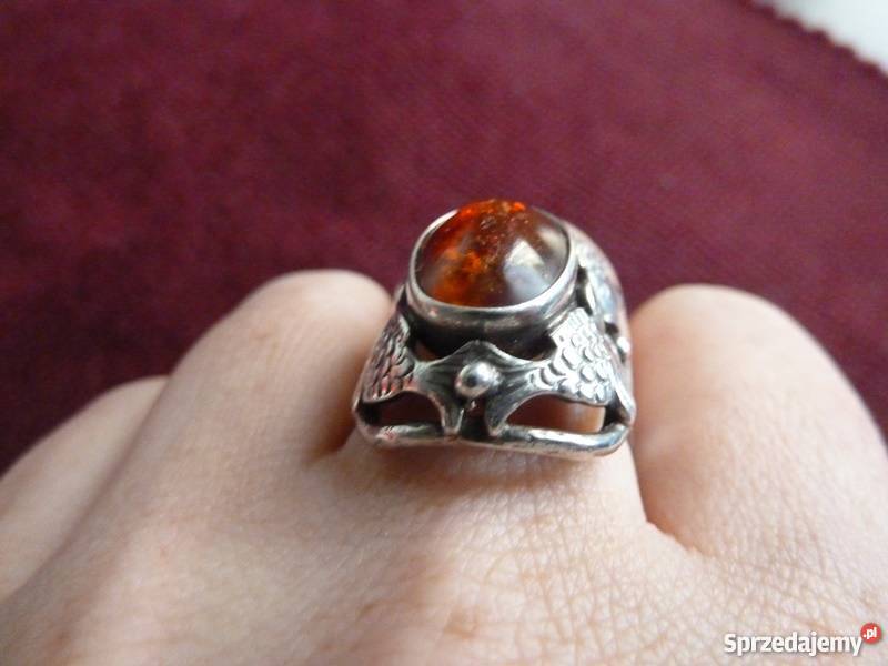 bursztyn Fischland srebro Radom